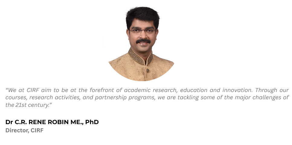 Dr C.R. RENE ROBIN ME., PhD