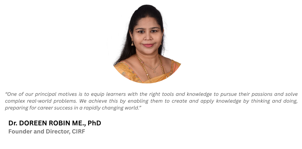 Dr. DOREEN ROBIN ME., PhD