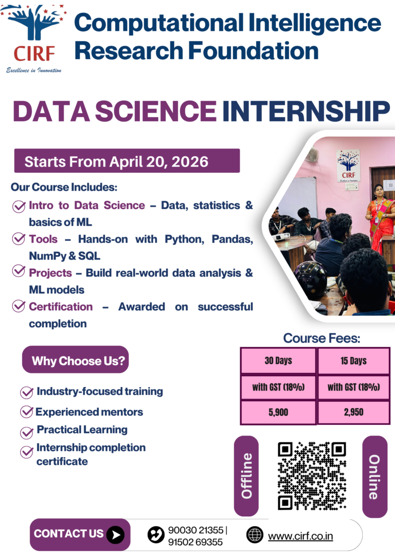 data science internship